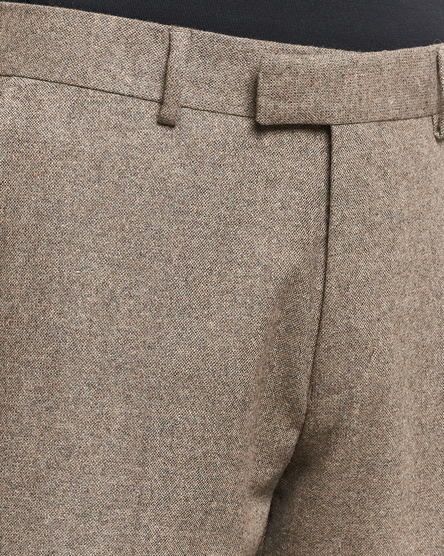 Herren | Hosen | Tiger of Sweden | Tenuta Brushed Wool Trousers Burlywood