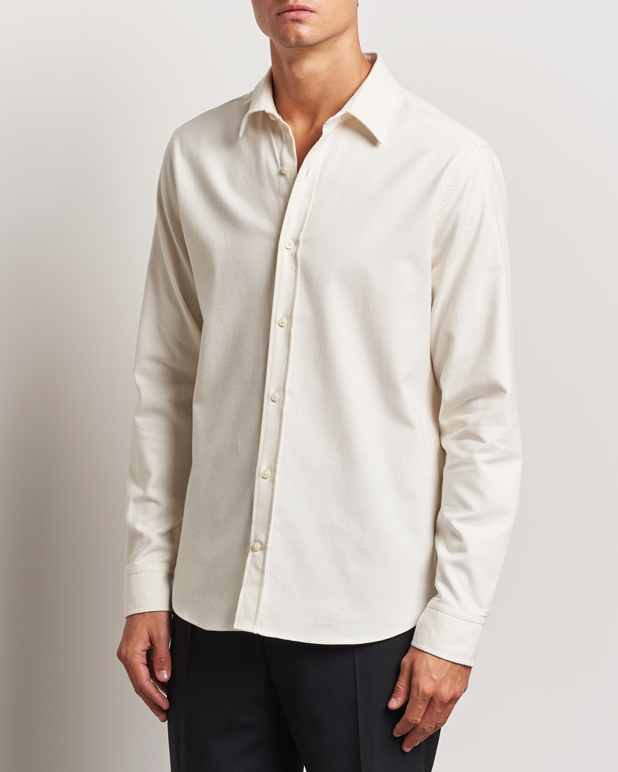 Herren | Hemden | Tiger of Sweden | Benjamins Brushed Twill Shirt Seashell
