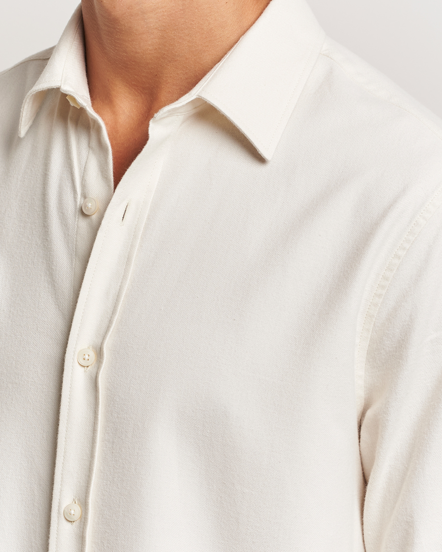 Herren | Hemden | Tiger of Sweden | Benjamins Brushed Twill Shirt Seashell