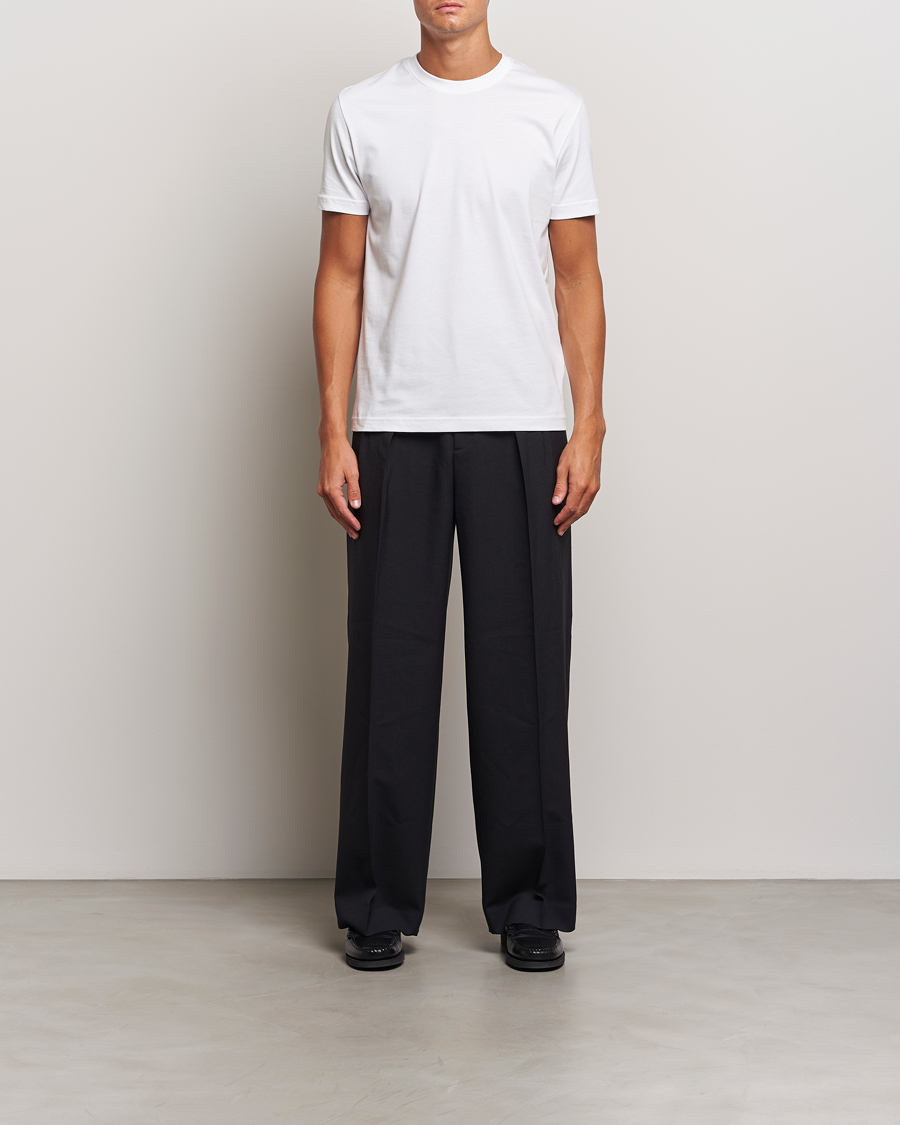 Herren | T-Shirts | Tiger of Sweden | Dillan Crew Neck T-Shirt Pure White