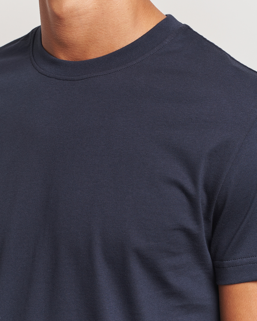 Herren | T-Shirts | Tiger of Sweden | Dillan Crew Neck T-Shirt Light Ink