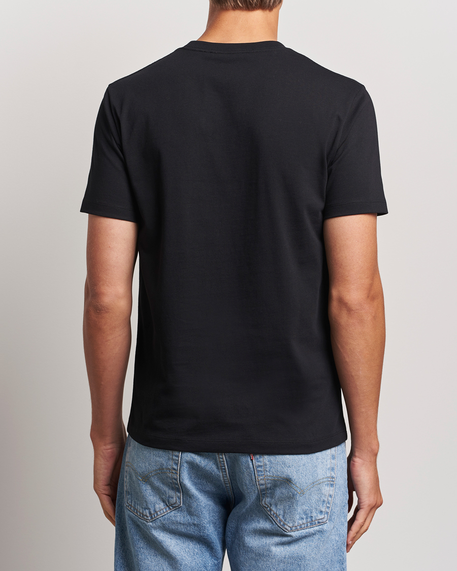 Herren | T-Shirts | Tiger of Sweden | Dillan Logo Crew Neck T-Shirt Black