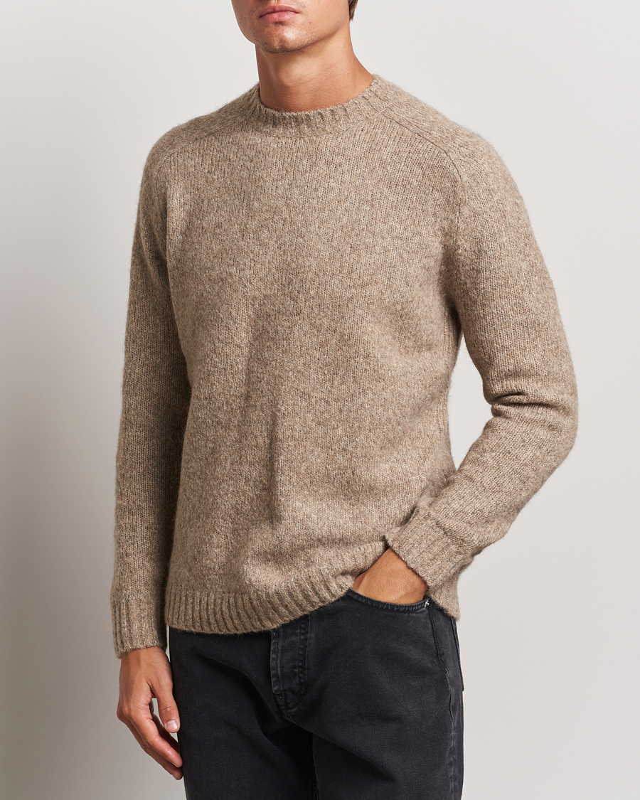 Herren | Pullover | Tiger of Sweden | Adryan Yak/Alpaca Knitted Sweater Dirt Tape