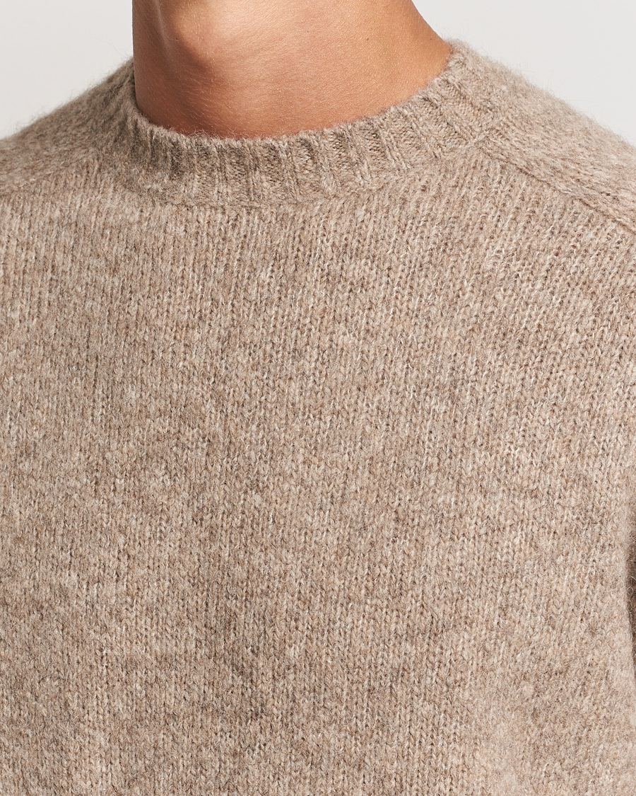 Herren | Pullover | Tiger of Sweden | Adryan Yak/Alpaca Knitted Sweater Dirt Tape