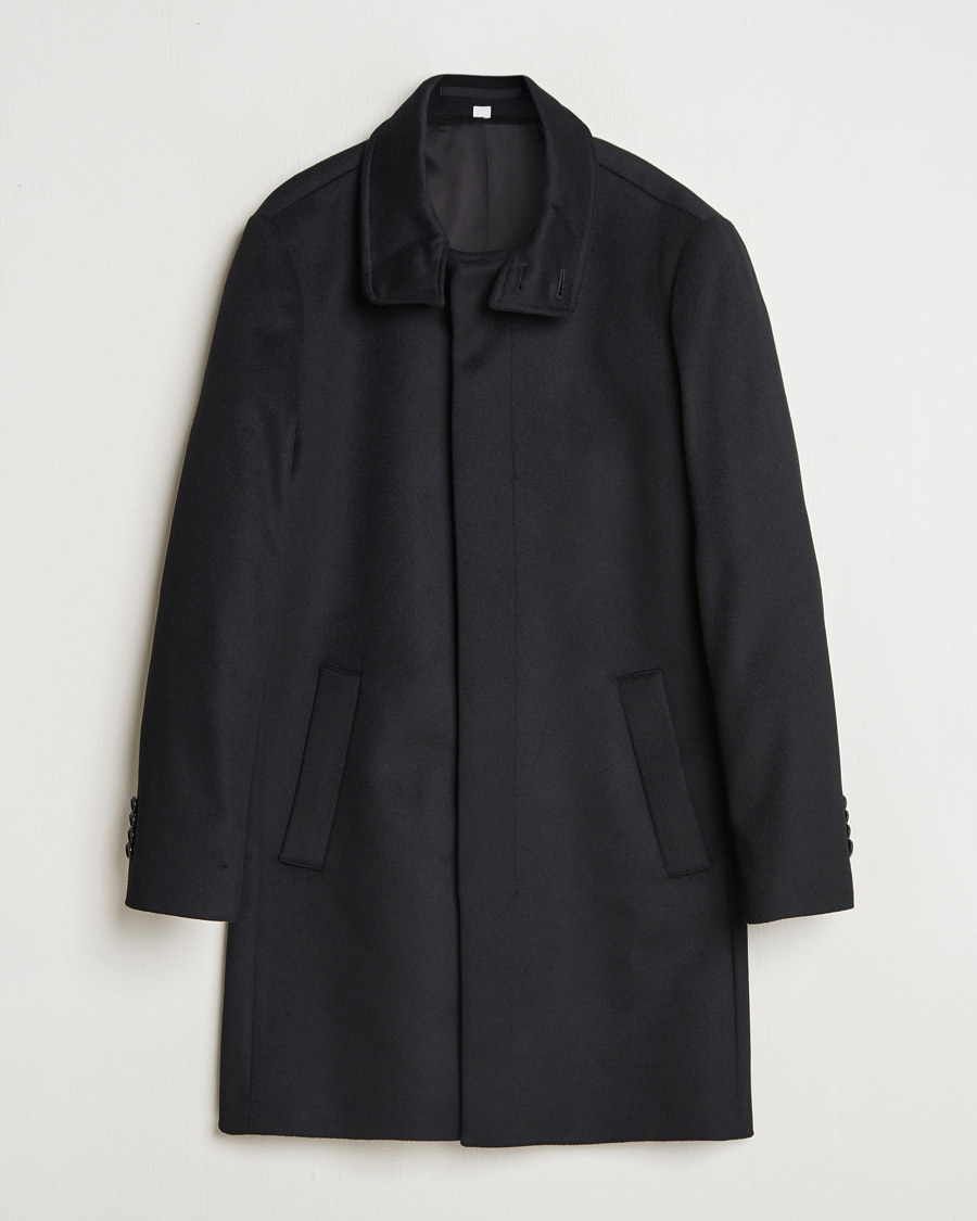Herren | Jacken | Tiger of Sweden | Aleric Stand Up Collar Coat Black