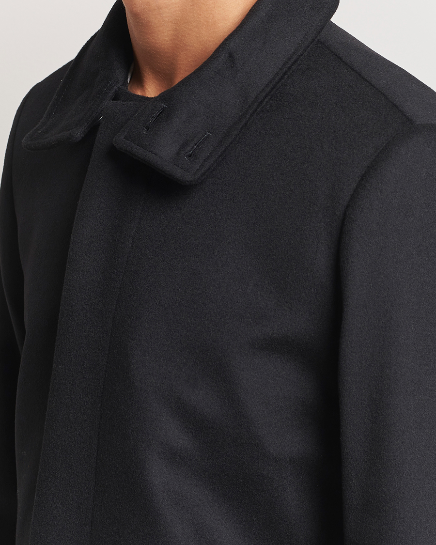 Herren | Jacken | Tiger of Sweden | Aleric Stand Up Collar Coat Black