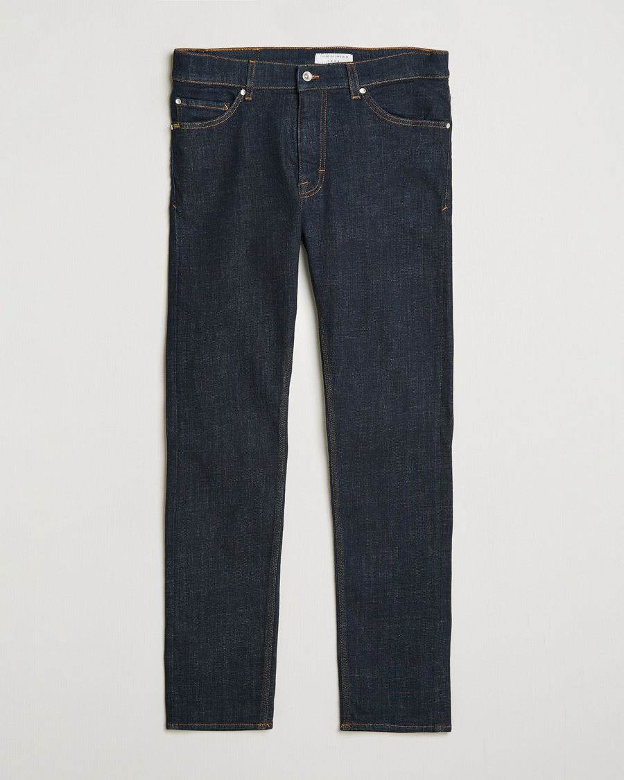 Herren | Jeans | Tiger of Sweden | Evolve Stretch Cotton Jeans Royal Blue