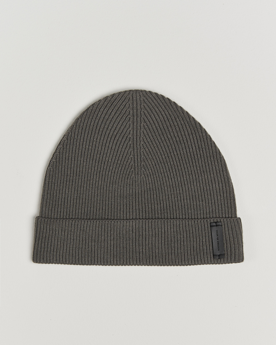 Herren | Tiger of Sweden Caldu Wool Beanie Pavement | Tiger of Sweden | Caldu Wool Beanie Pavement