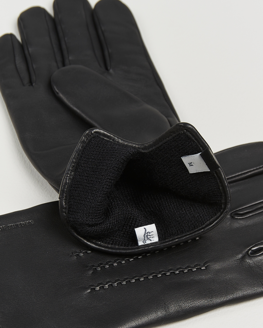 Herren | Tiger of Sweden Garvin Leather Gloves Black | Tiger of Sweden | Garvin Leather Gloves Black