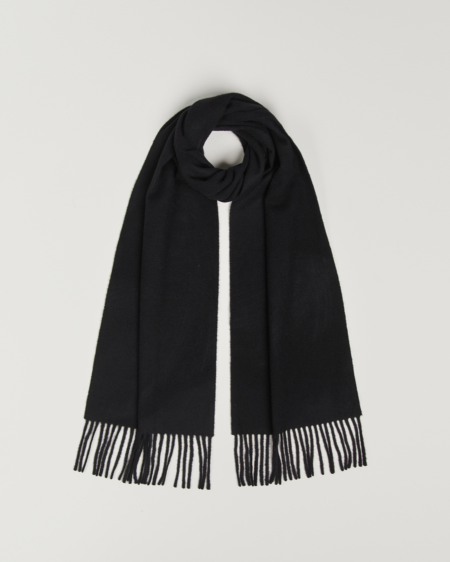Herren | Tiger of Sweden Sylan Wool Scarf Black | Tiger of Sweden | Sylan Wool Scarf Black