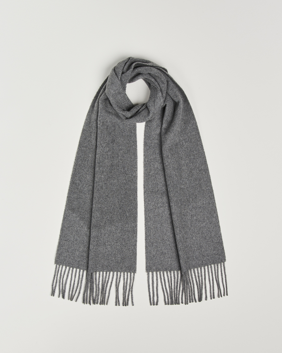 Herren | Tiger of Sweden Sylan Wool Scarf Charcoal | Tiger of Sweden | Sylan Wool Scarf Charcoal