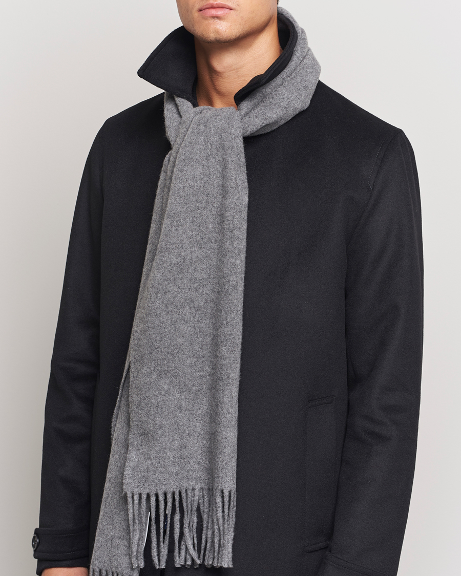 Herren | Tiger of Sweden Sylan Wool Scarf Charcoal | Tiger of Sweden | Sylan Wool Scarf Charcoal