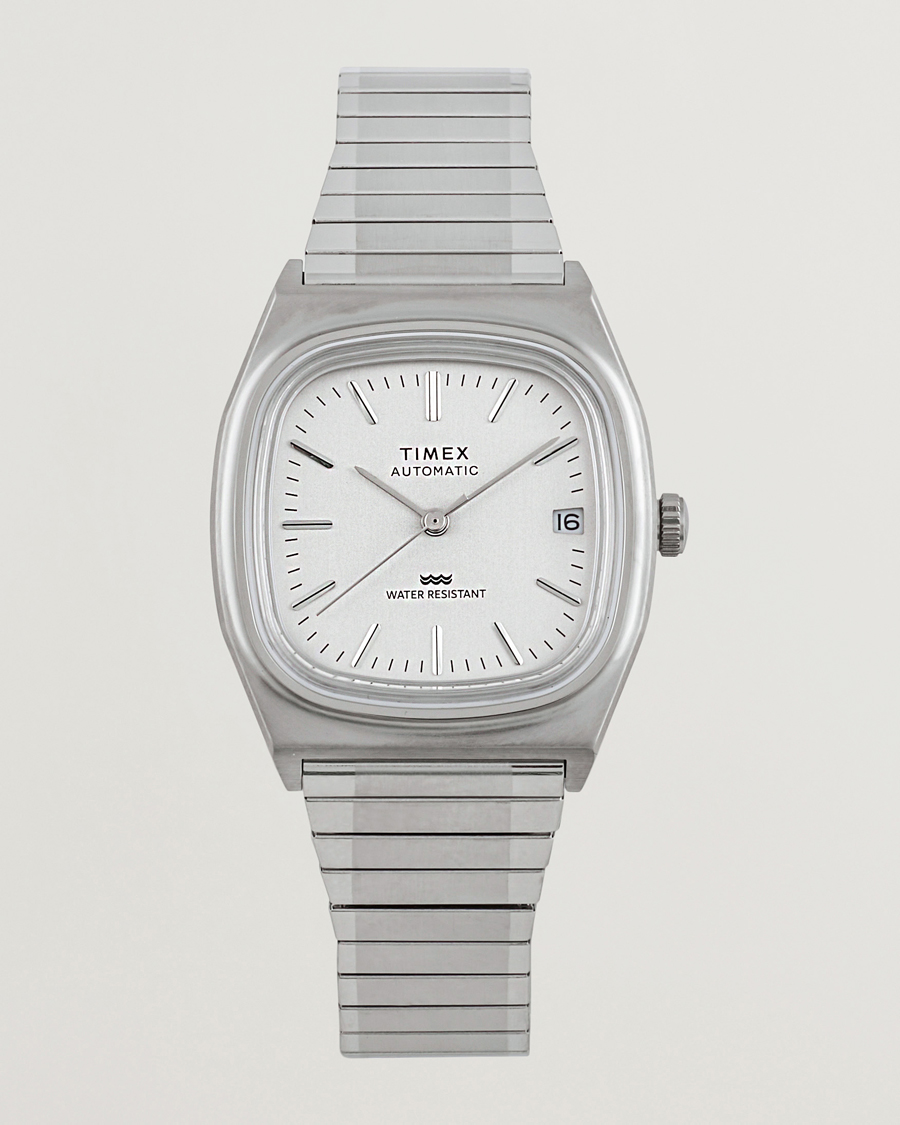 Herren | Timex 1983s Automatic Reissue 34mm White Dial | Timex | 1983s Automatic Reissue 34mm White Dial