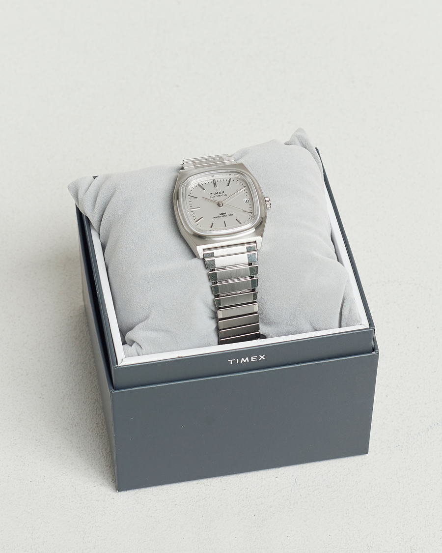 Herren | Timex 1983s Automatic Reissue 34mm White Dial | Timex | 1983s Automatic Reissue 34mm White Dial