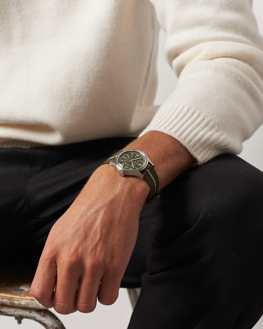 Herren | Timex MK1 Mechanical 36mm Green Dial | Timex | MK1 Mechanical 36mm Green Dial