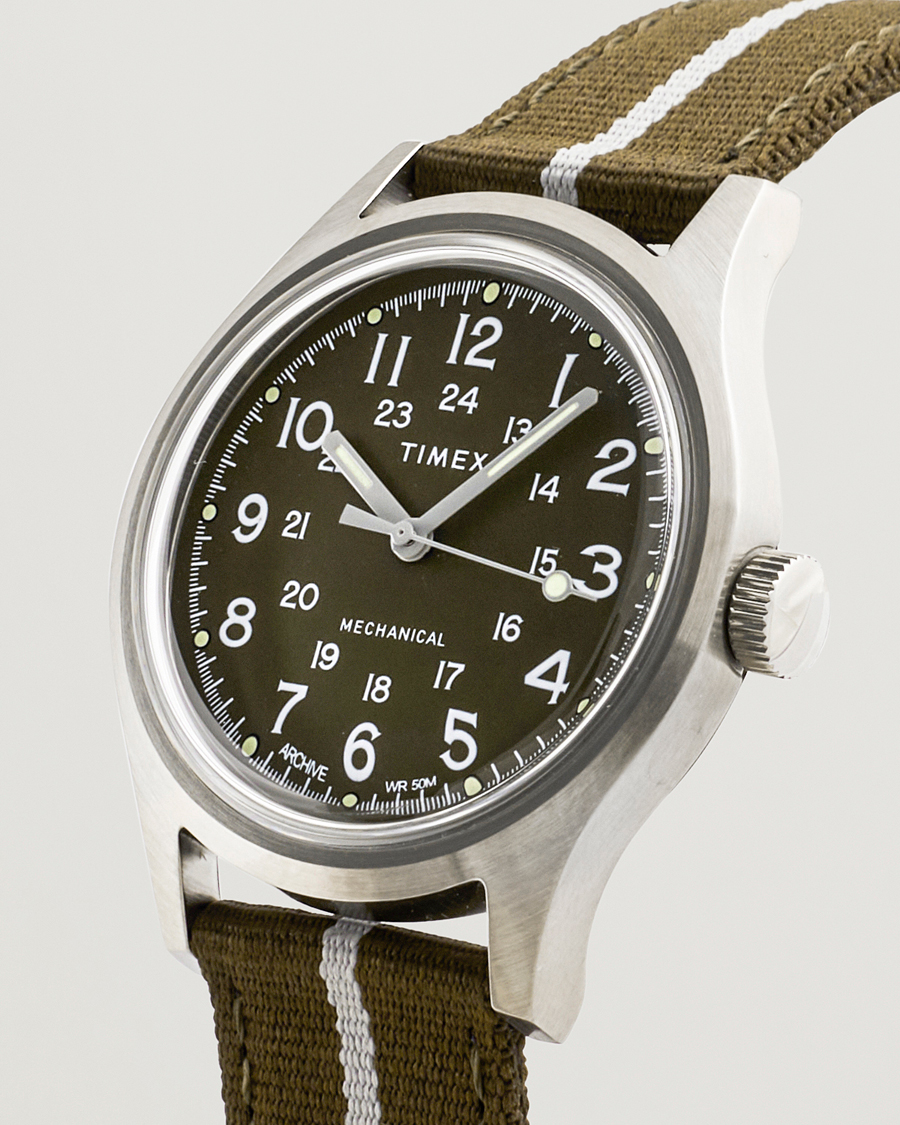 Herren | Timex MK1 Mechanical 36mm Green Dial | Timex | MK1 Mechanical 36mm Green Dial