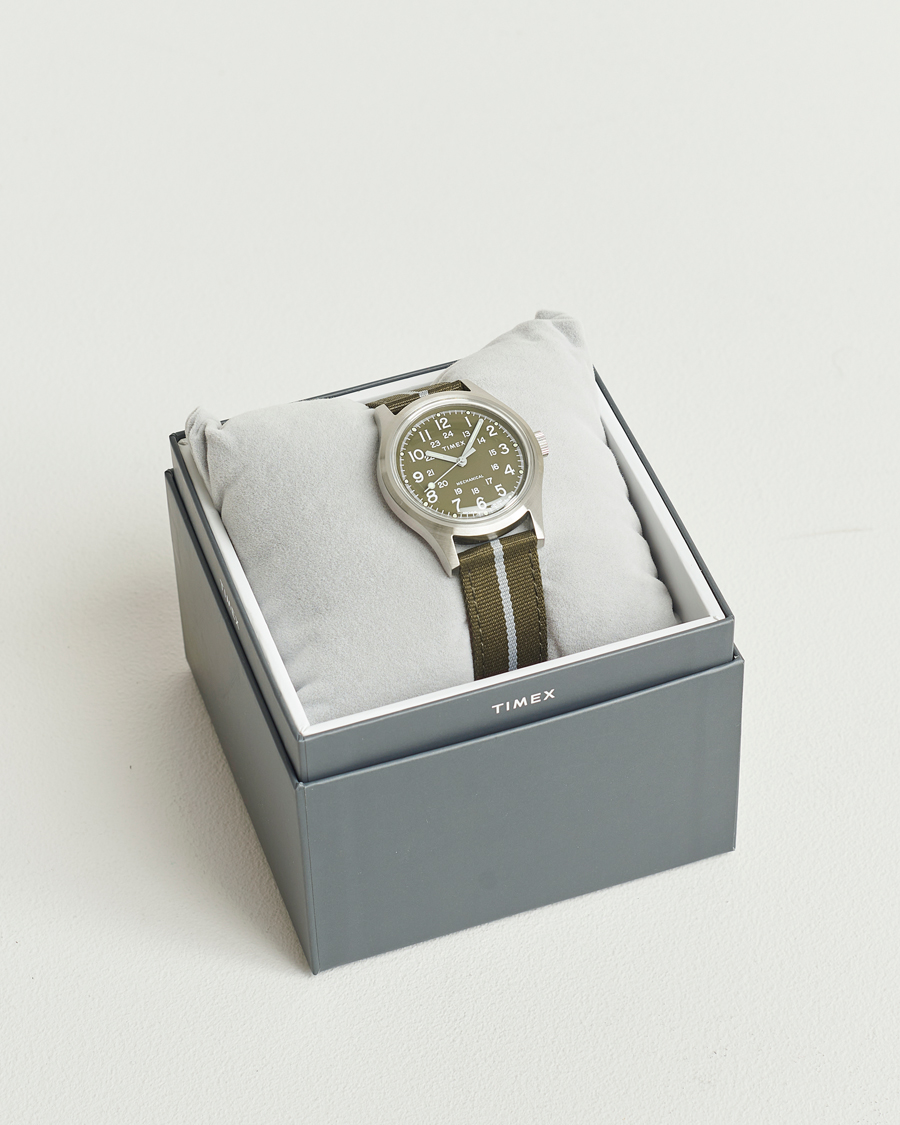 Herren | Timex MK1 Mechanical 36mm Green Dial | Timex | MK1 Mechanical 36mm Green Dial