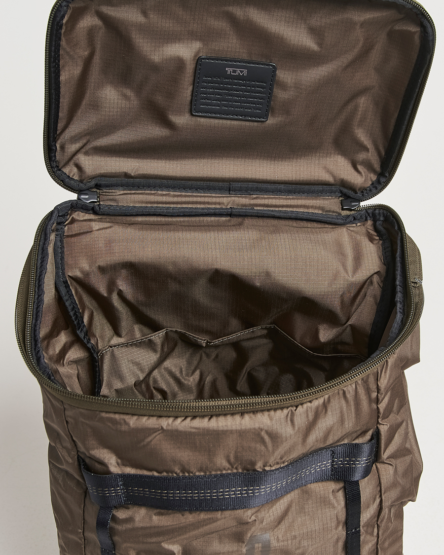 Herren | TUMI Alpha Bravo Packable Backpack Olive | TUMI | Alpha Bravo Packable Backpack Olive
