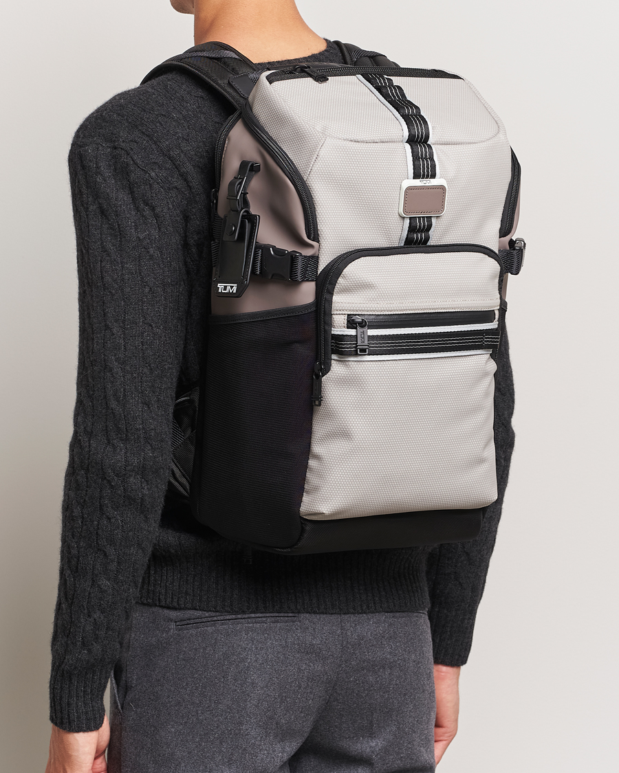 Herren | TUMI Alpha Bravo Reserve Backpack Chalk | TUMI | Alpha Bravo Reserve Backpack Chalk