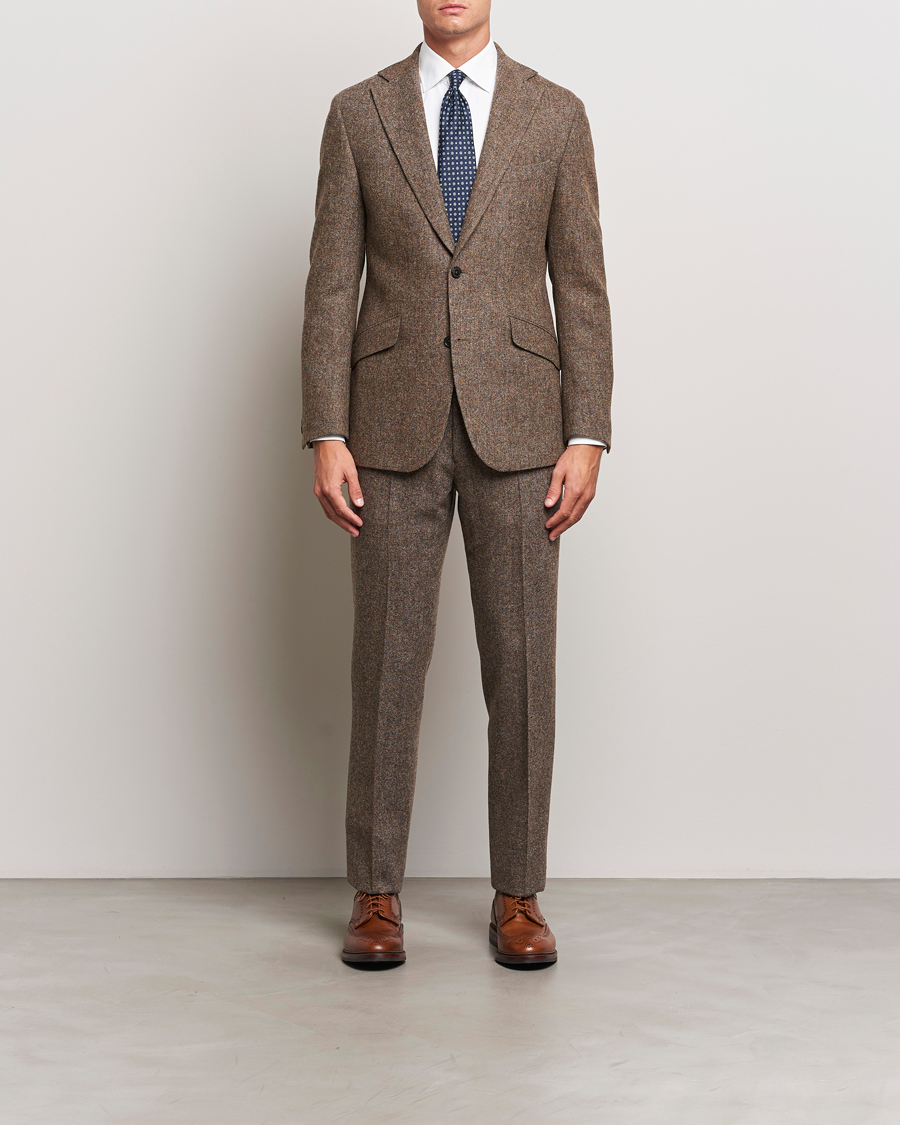 Herren | Sakkos | Walker Slater | Edward Wool Donegal Blazer Brown