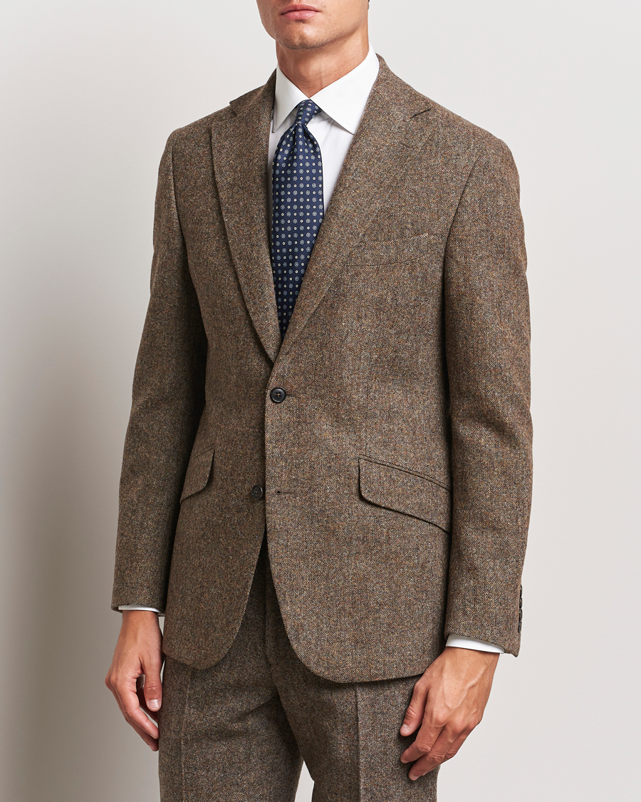 Herren | Sakkos | Walker Slater | Edward Wool Donegal Blazer Brown