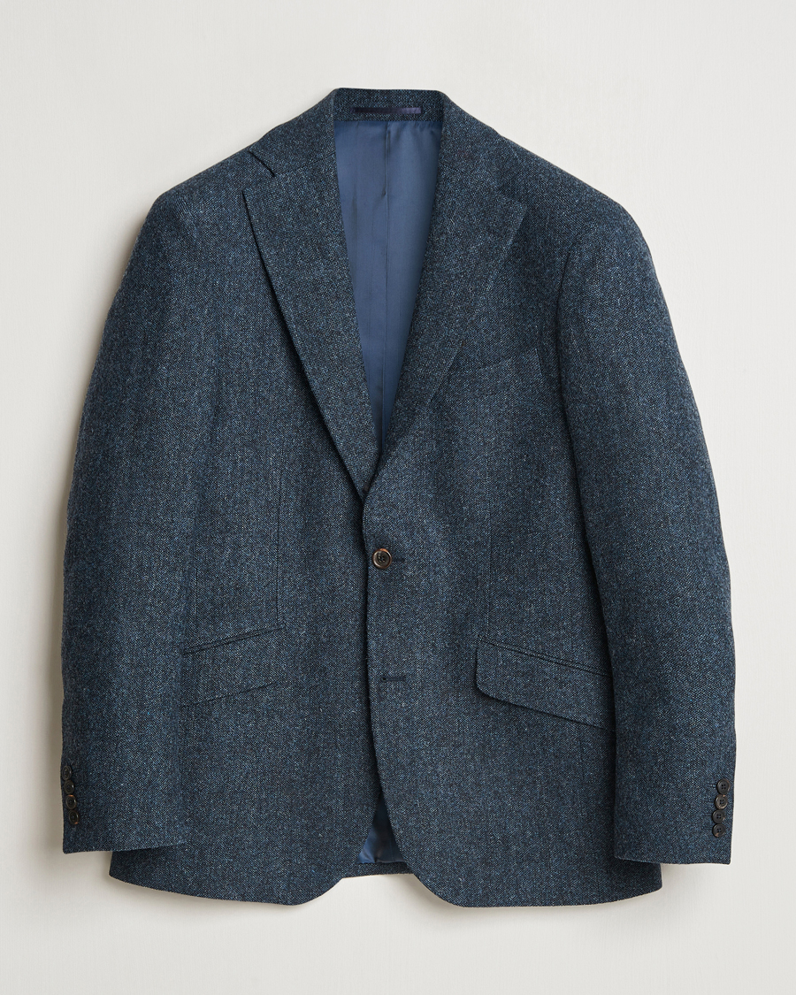 Herren | Sakkos | Walker Slater | Edward Wool Donegal Blazer Navy
