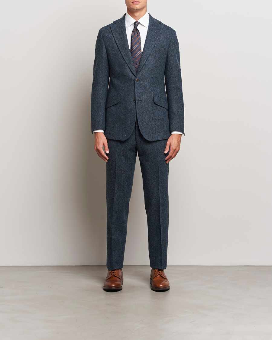 Herren | Sakkos | Walker Slater | Edward Wool Donegal Blazer Navy