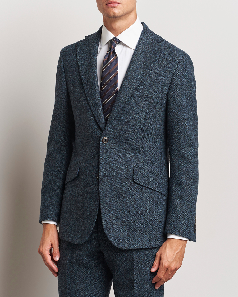 Herren | Sakkos | Walker Slater | Edward Wool Donegal Blazer Navy