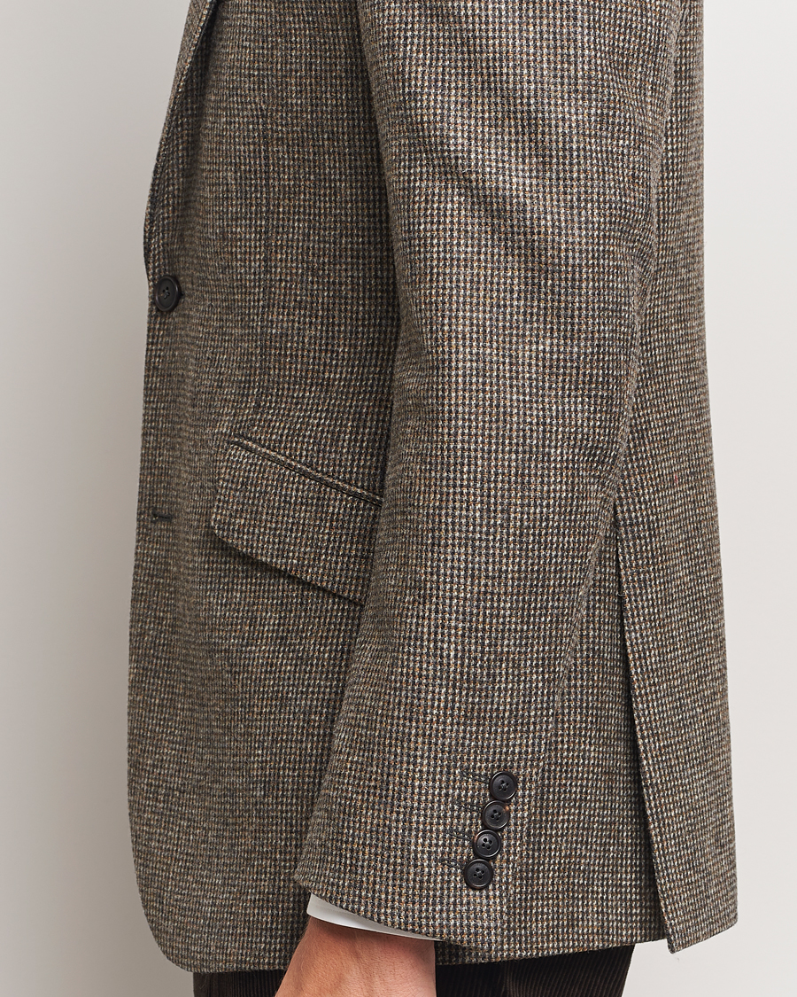 Herren | Sakkos | Walker Slater | Edward Lambswool Pepita Blazer Brown