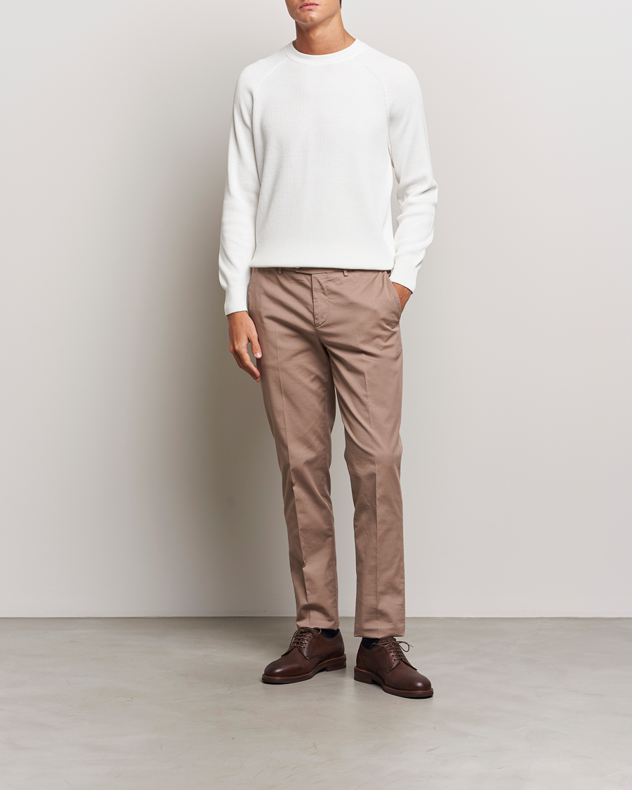 Herren | Pullover | Brunello Cucinelli | Cotton Rib Crew Neck Panama