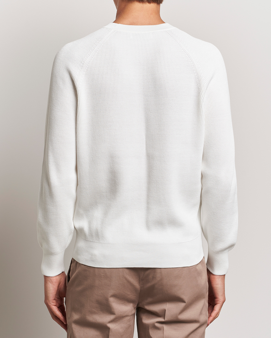 Herren | Pullover | Brunello Cucinelli | Cotton Rib Crew Neck Panama