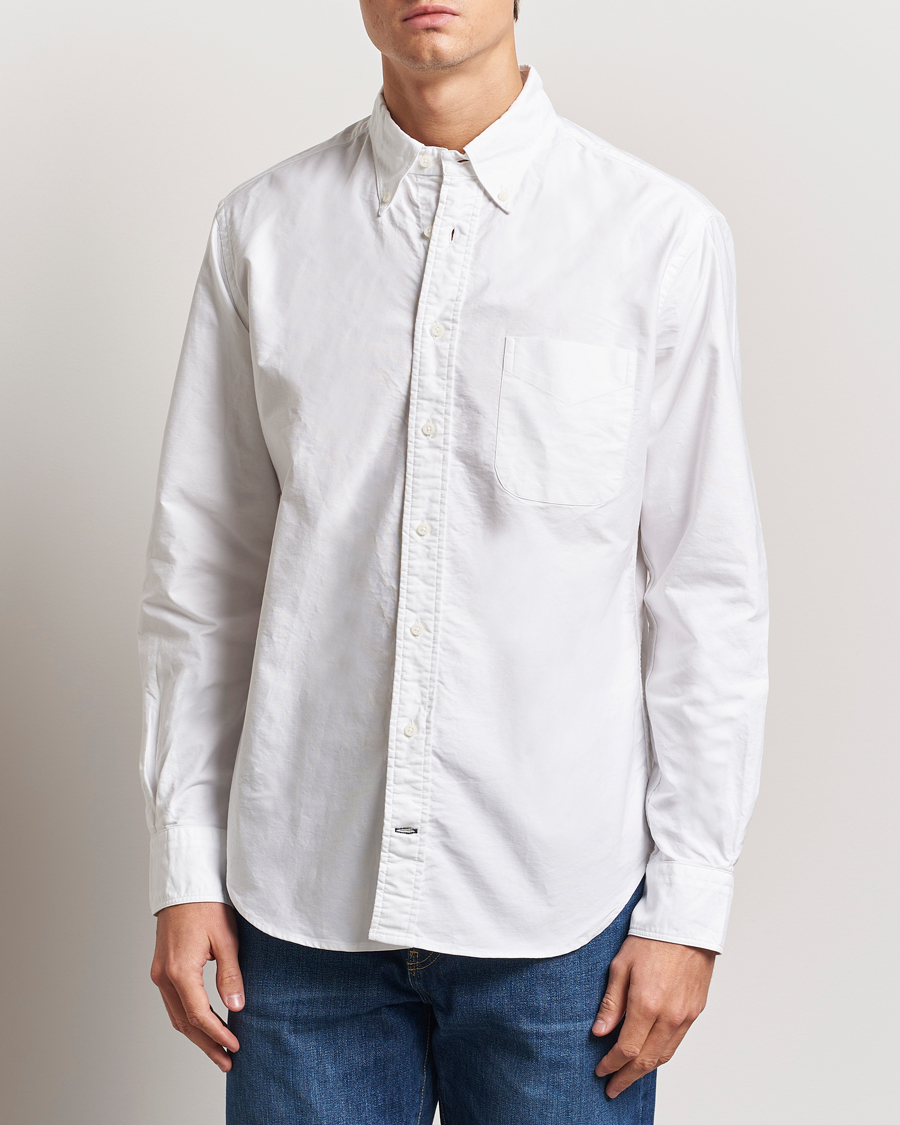 Herren | Hemden | Gitman Vintage | Button Down Oxford Shirt White