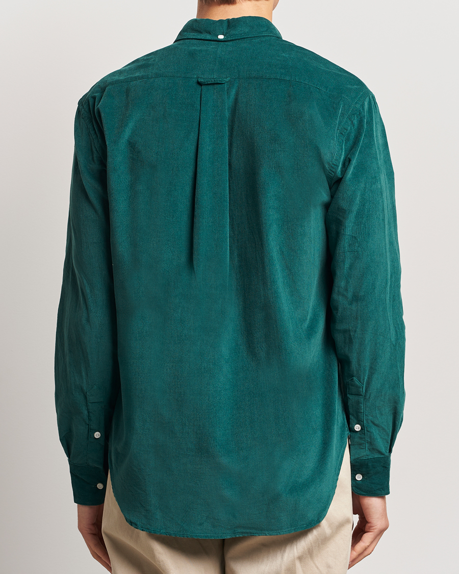 Herren | Hemden | Gitman Vintage | Button Down Corduroy Shirt Emerald