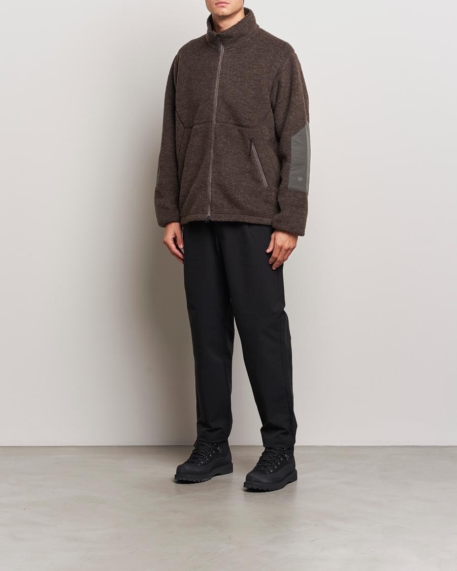 Herren | Hosen | Goldwin | One Tuck Tapered Stretch Pants Black