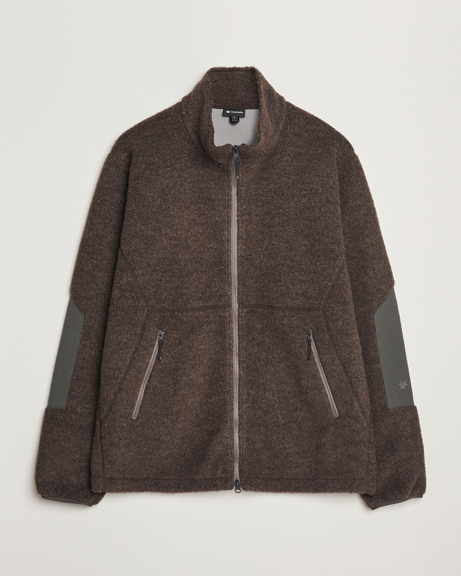 Herren | Jacken | Goldwin | Wool Boa Fleece Jacket Brown