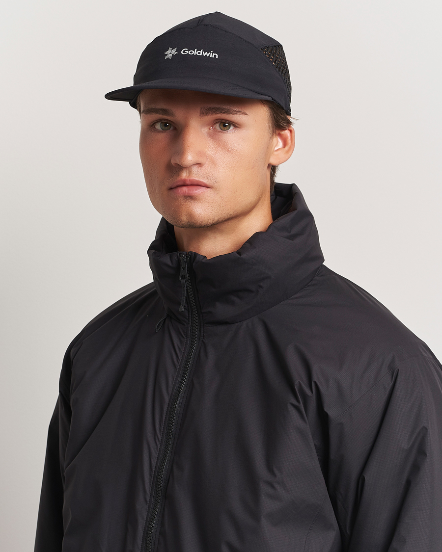 Herren | Goldwin Utility Jet Mesh Run Cap Black | Goldwin | Utility Jet Mesh Run Cap Black