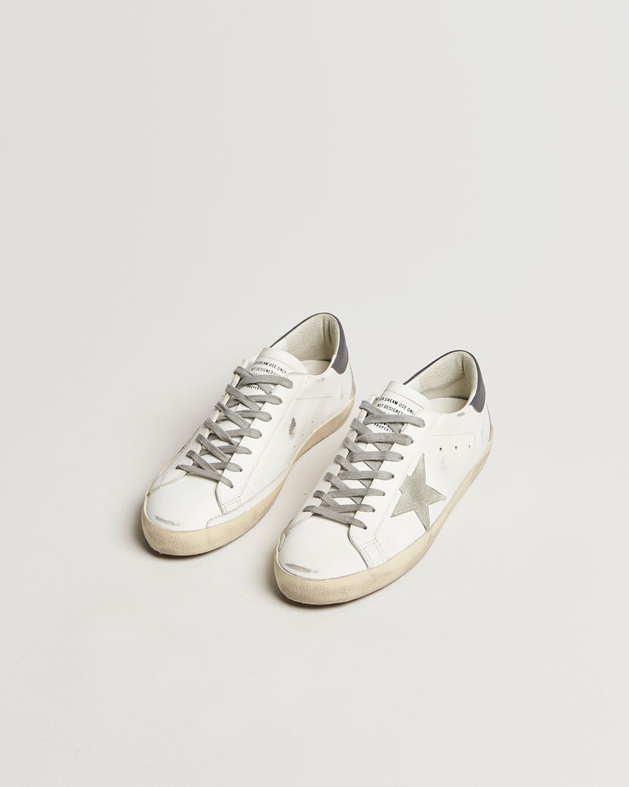 Herren | Golden Goose Super-Star Sneakers White/Ice | Golden Goose | Super-Star Sneakers White/Ice