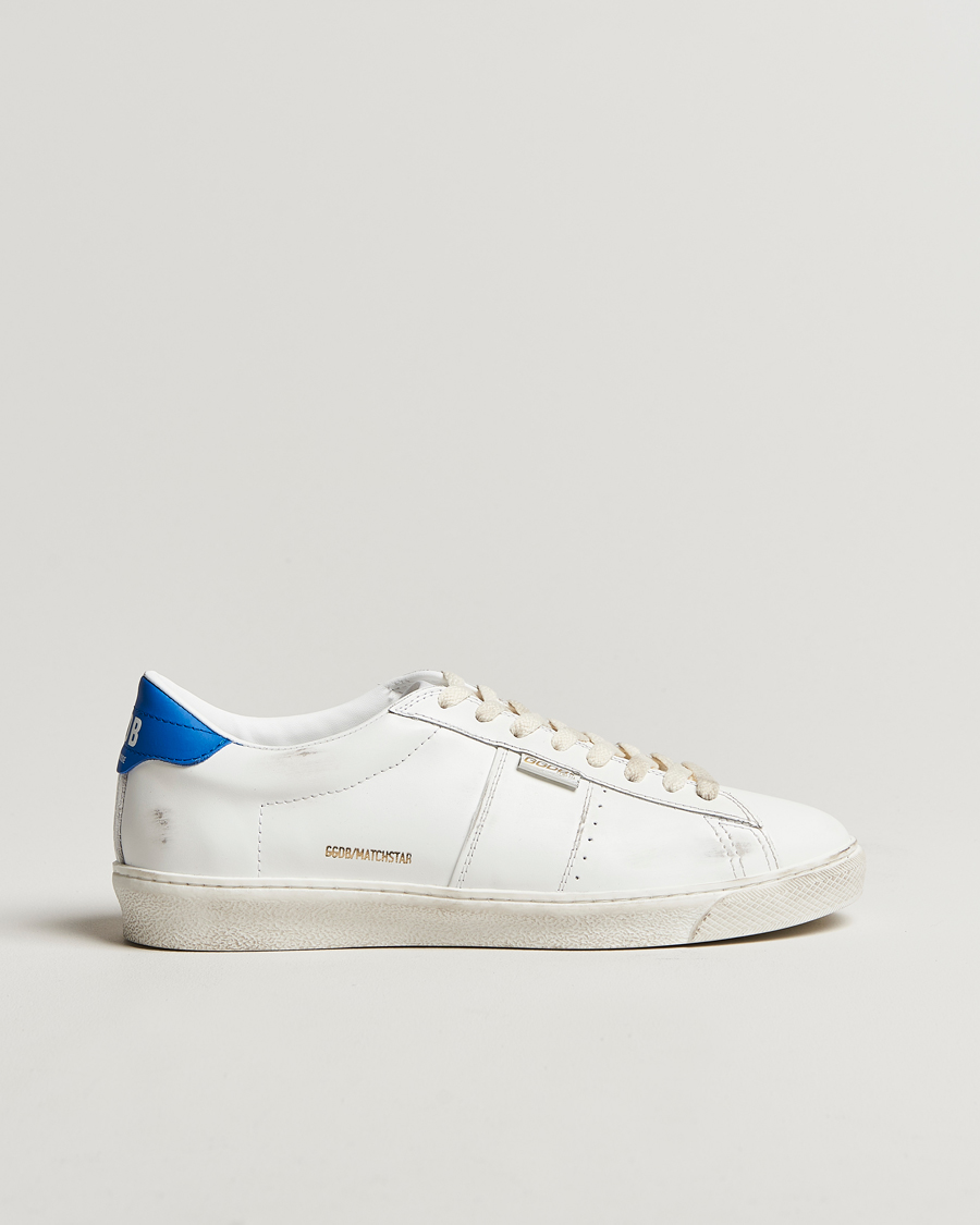 Herren | Golden Goose Matchstar Sneakers White/Blue | Golden Goose | Matchstar Sneakers White/Blue