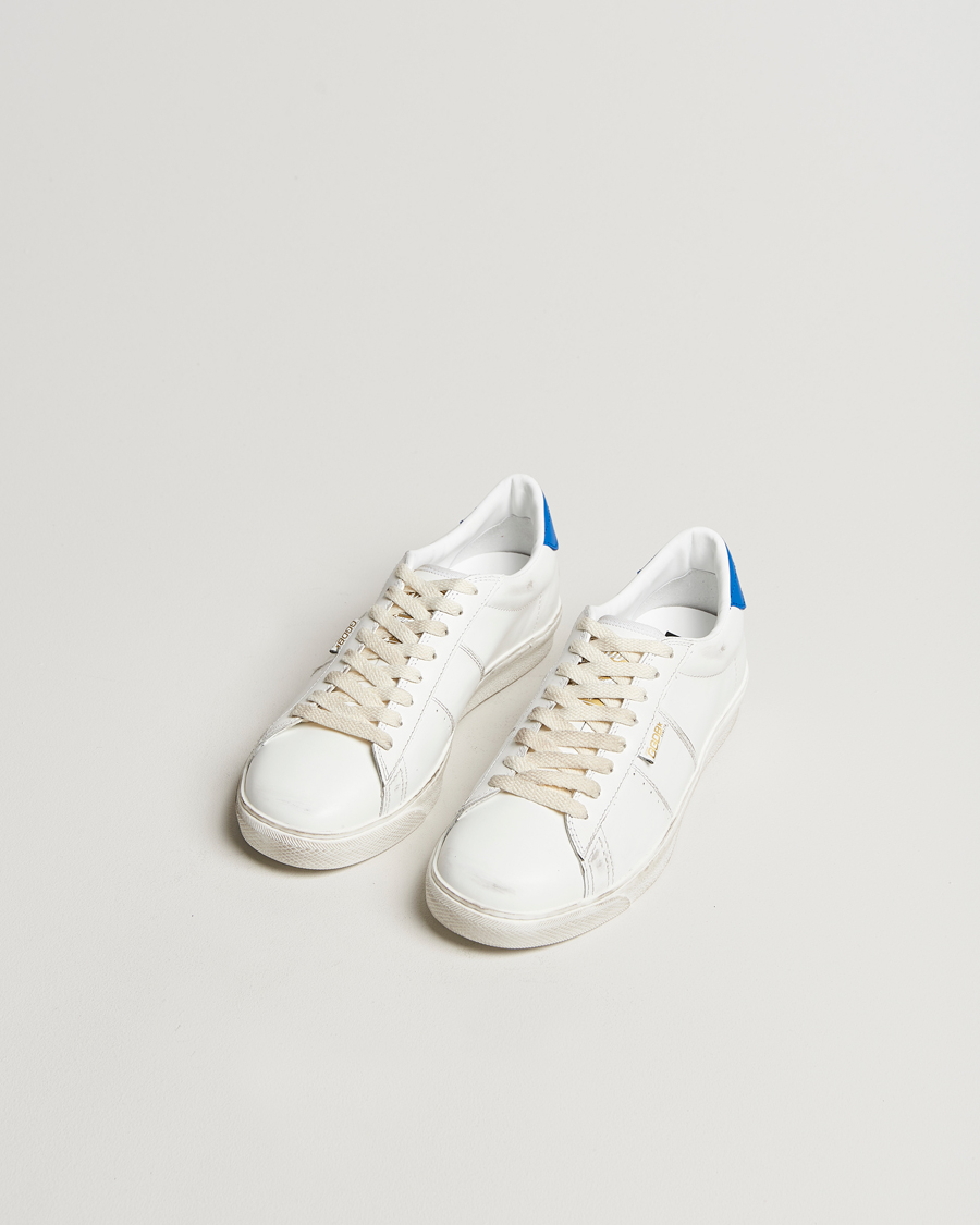 Herren | Golden Goose Matchstar Sneakers White/Blue | Golden Goose | Matchstar Sneakers White/Blue