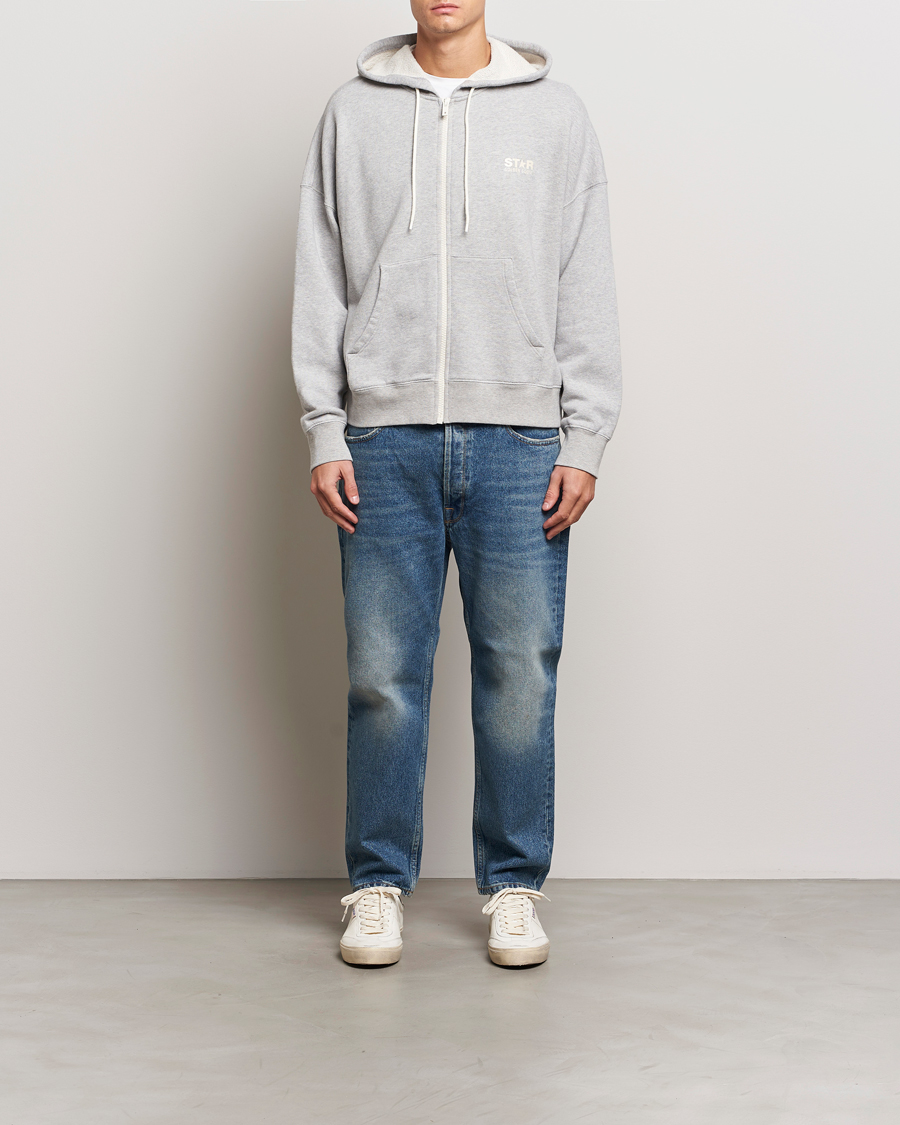 Herren | Pullover | Golden Goose | Full Zip Hoodie Light Grey