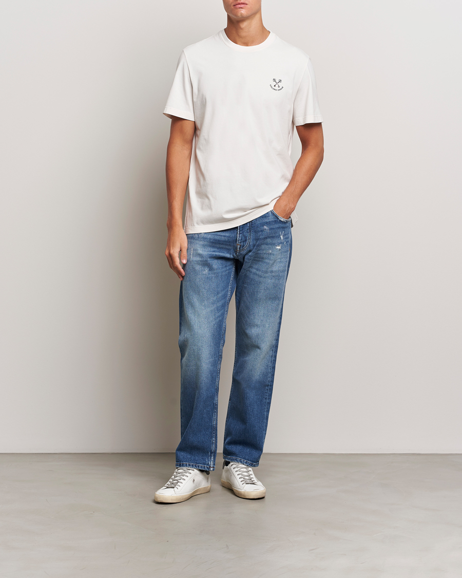 Herren | T-Shirts | Golden Goose | Journey Short Sleeve T-Shirt Heritage White