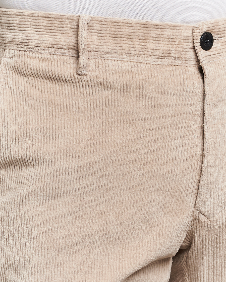 Herren | Hosen | Incotex | Slim Fit Leisure Cord Slacks Light Beige