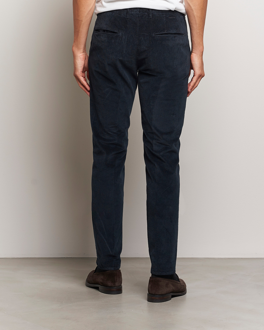 Herren | Hosen | Incotex | Slim Fit Leisure Cord Slacks Navy
