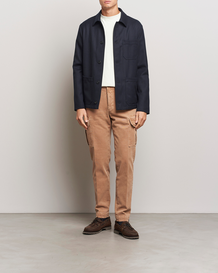 Herren | Hosen | Incotex | Slim Fit Cargo Pants Military