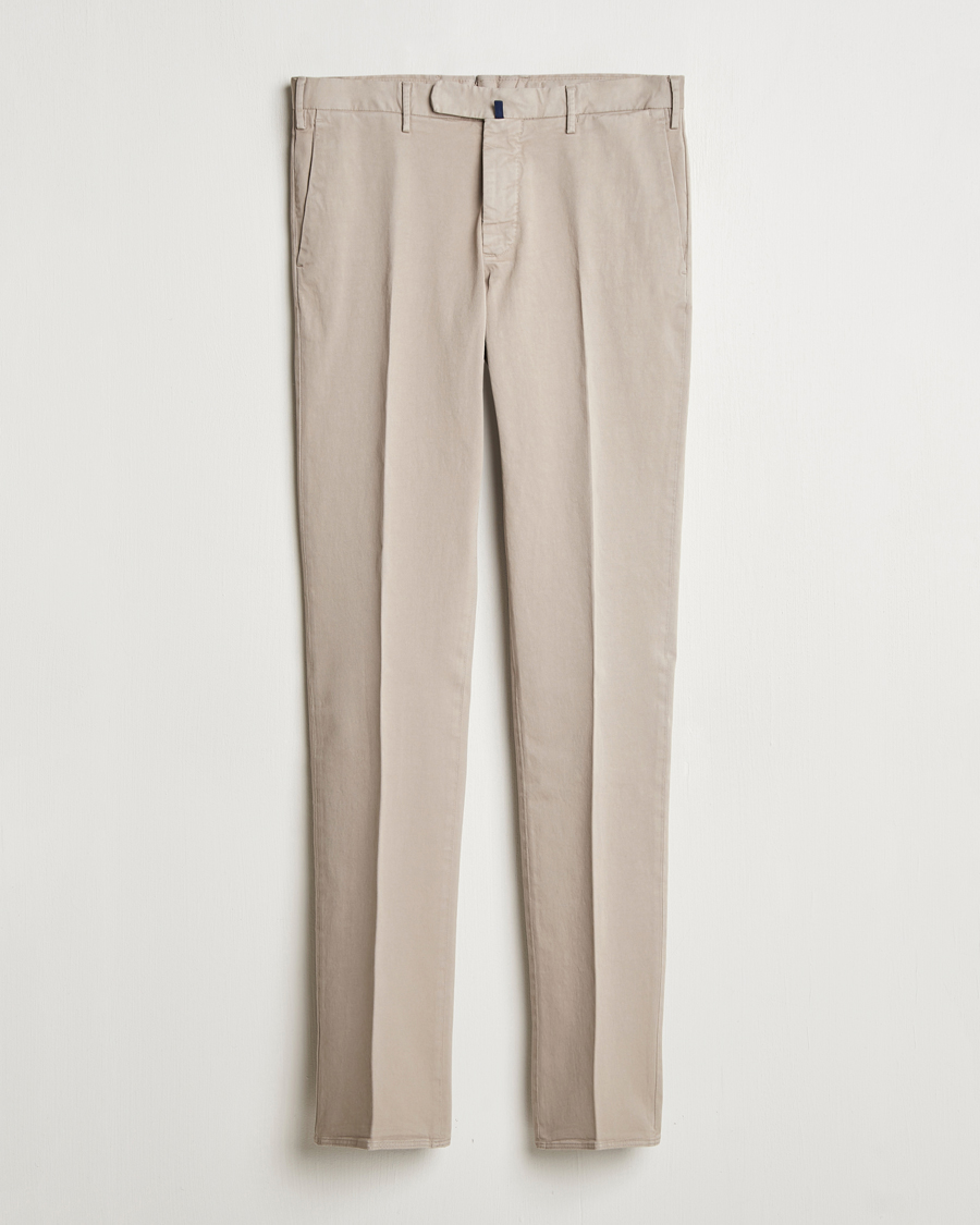 Herren | Hosen | Incotex | Slim Fit Cotton Stretch Chinos Khaki