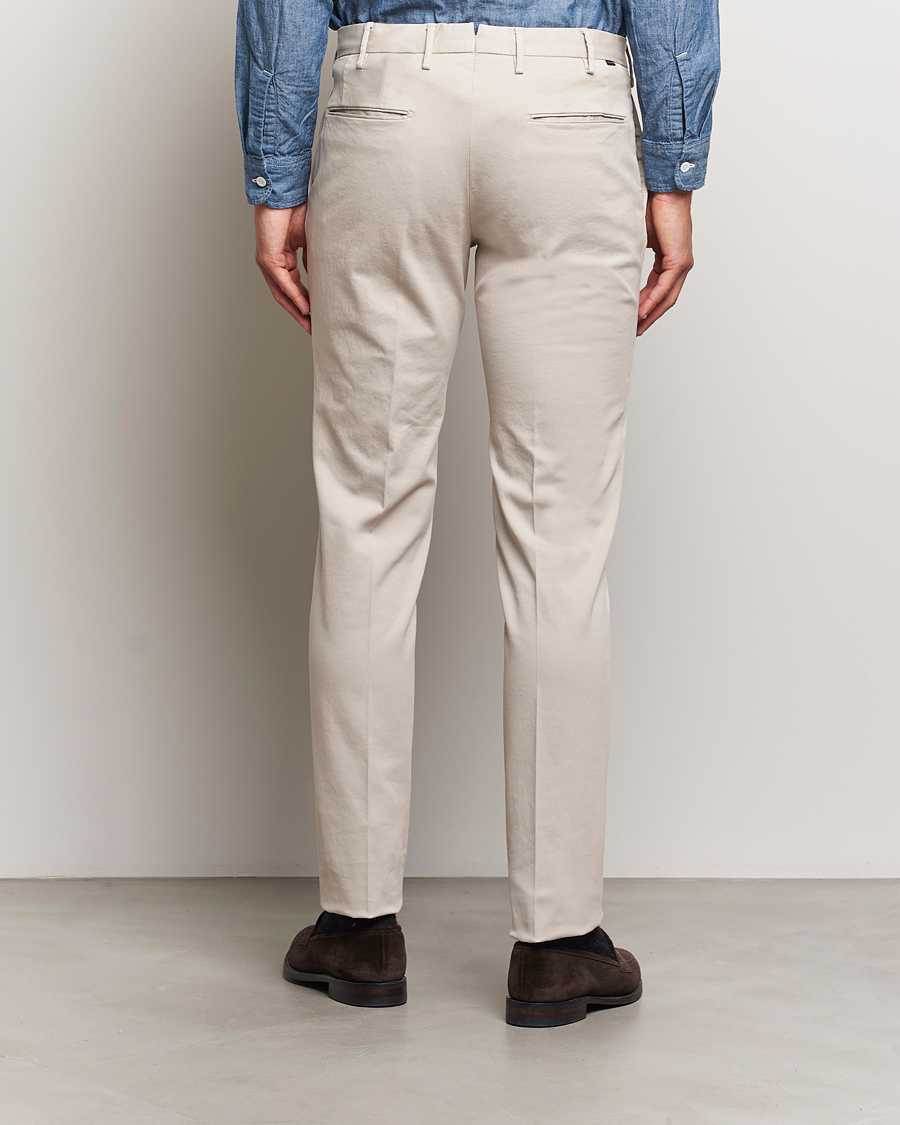 Herren | Hosen | Incotex | Slim Fit Cotton Stretch Chinos Light Beige