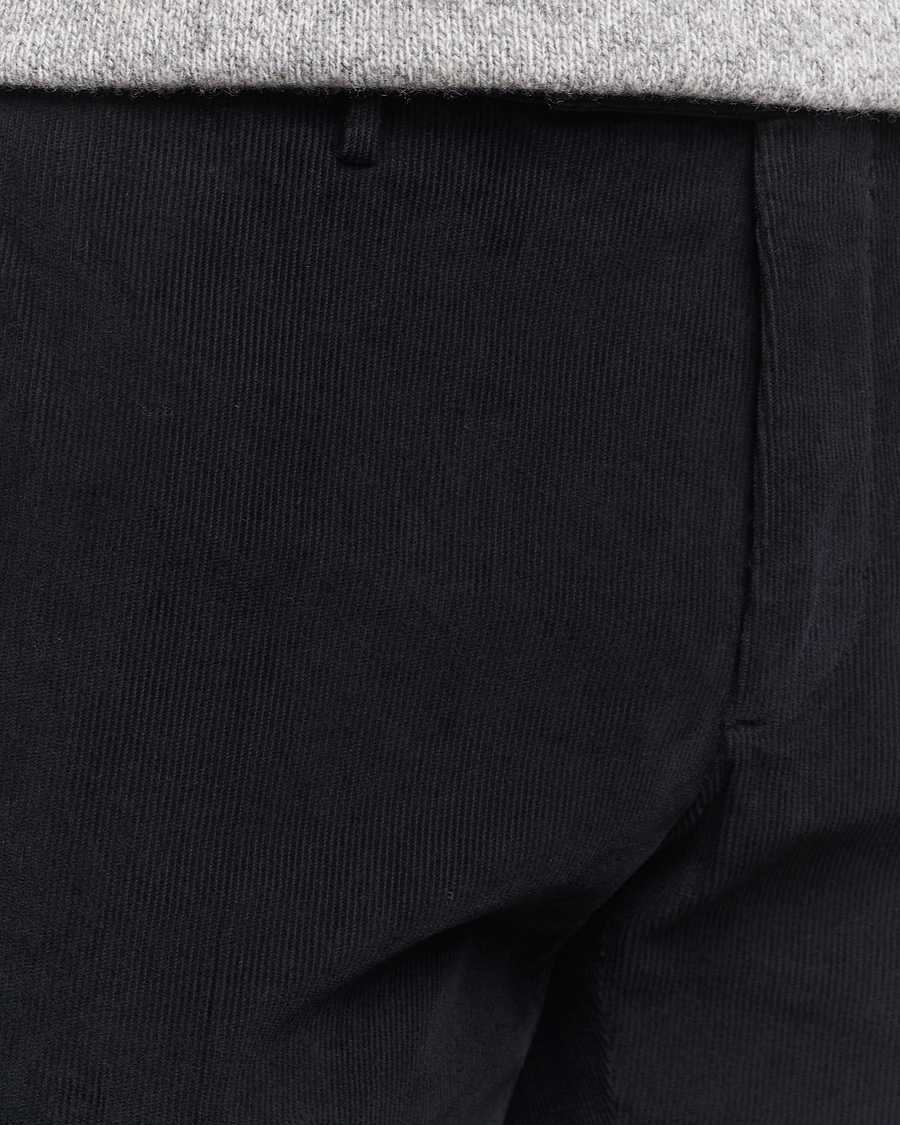 Herren | Hosen | Incotex | Slim Fit Baby Corduroy Trousers Navy