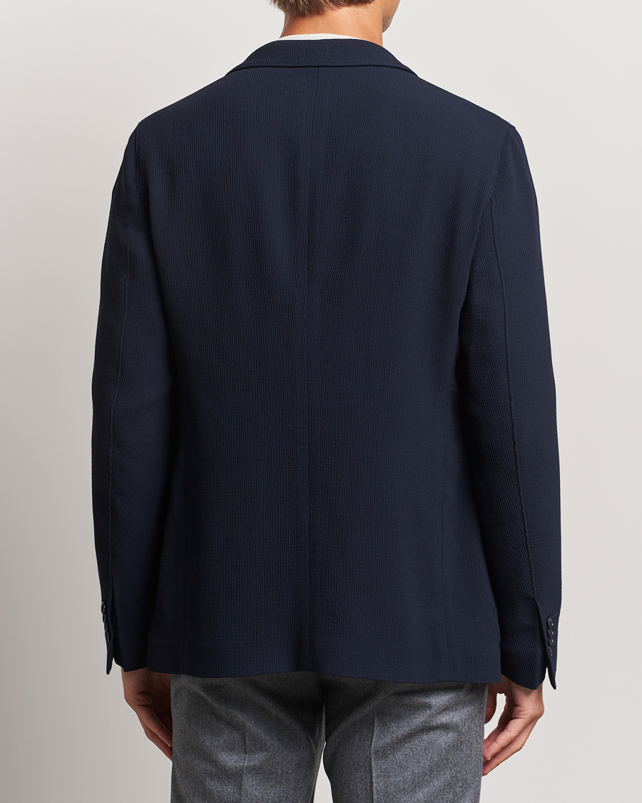 Herren | Sakkos | Giorgio Armani | Stretch Wool Blazer Navy