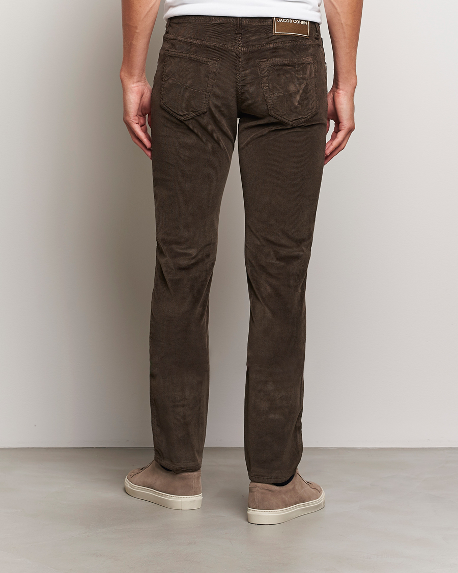 Herren | Hosen | Jacob Cohën | Bard 5-Pocket Medium Corduroy Trousers Brown