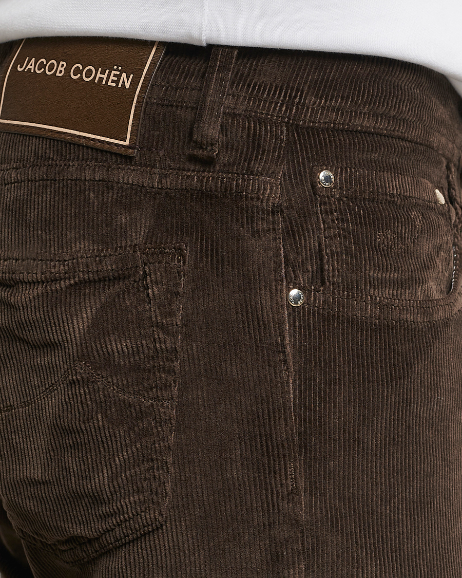 Herren | Hosen | Jacob Cohën | Bard 5-Pocket Medium Corduroy Trousers Brown